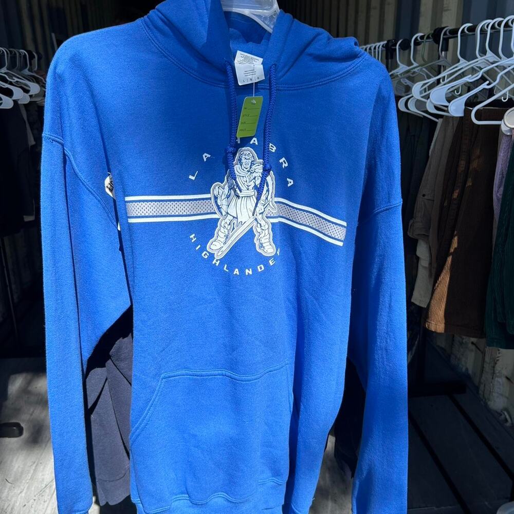 La habra navy blue hoodie